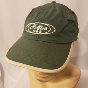 Tommy Hilfiger baseball hat. Adjustable Leather strap cap.